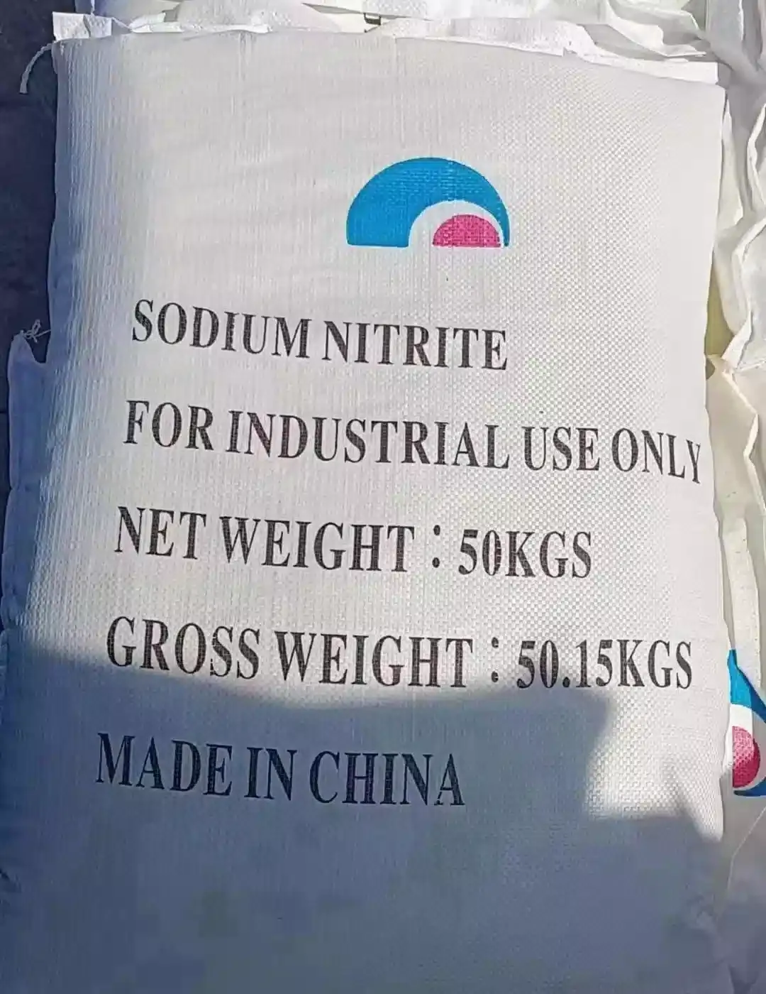 First grade sodium nitrite 50kg industrial bag